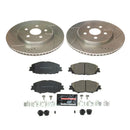 PowerStop Z23 Daily Driver Carbon-Fiber Ceramic Brake Pad and Drilled & Slotted