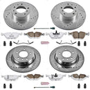 PowerStop Z26 Street Performance Ceramic Brake Pad and Drilled & Slotted Rotor K