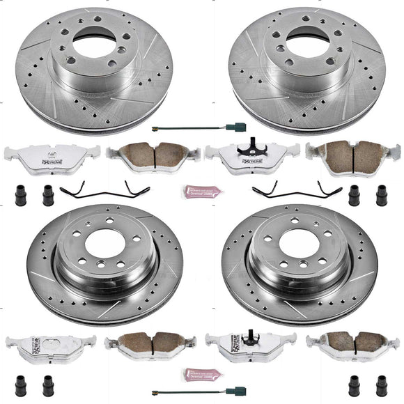 PowerStop Z26 Street Performance Ceramic Brake Pad and Drilled & Slotted Rotor K