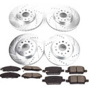 PowerStop Z23 Daily Driver Carbon-Fiber Ceramic Brake Pad and Drilled & Slotted