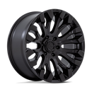 20x9 Fuel Off-Road D831 Quake Blackout 6x139.7 ET1 CB106.1 Wheel Rim