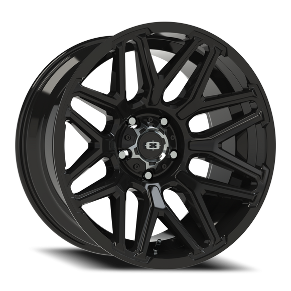20X10 Vision 305 Rekluse Gloss Black Wheel 5x139.7 5x5.5 ET-25 CB108