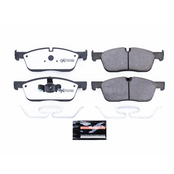 PowerStop Z36 Truck And Tow Carbon-Fiber Ceramic Brake Pads With Hardware