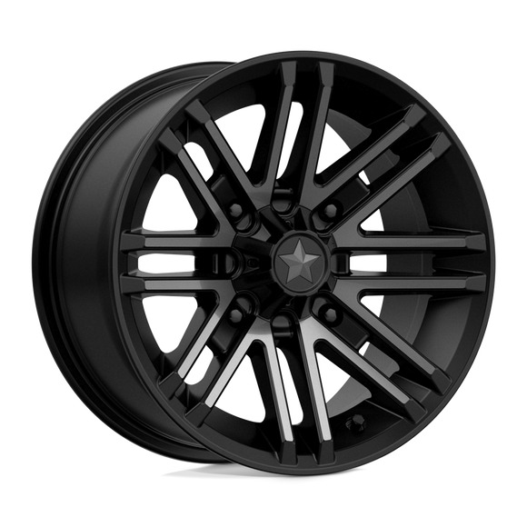 14X7 MSA Offroad Rogue Satin Black Titanium Tint 4x137 M40-04737