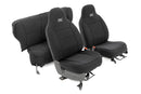 Rough Country Front and Rear Seat Covers For Jeep Cherokee XJ 84-96