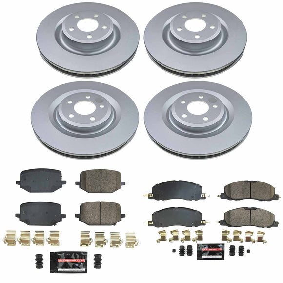 Z23 Daily Driver Premium Carbon-Fiber Ceramic Brake Pad and Fully Coated Rotor K
