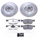 PowerStop Z36 Carbon-Fiber Ceramic Brake Pad with Drilled and Slotted Rotor Kit