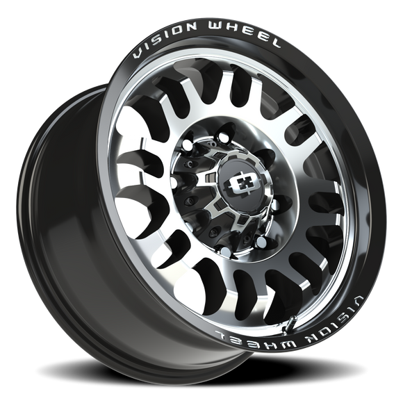 18x9 Vision 409 Inferno Black Wheel 8x165.1 ET12 CB125.1