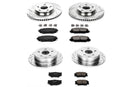 PowerStop Z23 Daily Driver Carbon-Fiber Ceramic Brake Pad and Drilled & Slotted