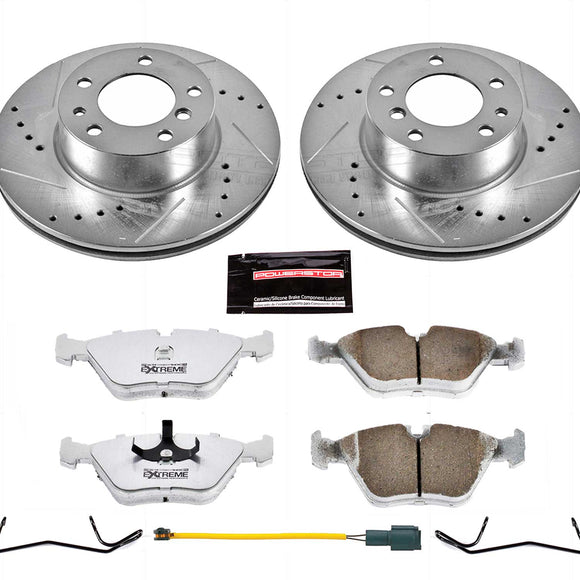 PowerStop Z26 Street Performance Ceramic Brake Pad and Drilled & Slotted Rotor K