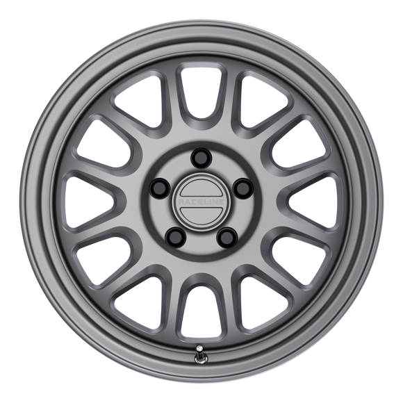 18x9 Raceline 958T Rogue Matte Titanium 8x180 ET18 CB130.81 Wheel