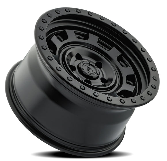17x9 Arena Wheel Gunner Satin Black Wheel 6x135 ET-12 CB87.12