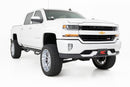 Rough Country LED Ditch Light Kit 2" Black For Chevy GMC 1500 14-18