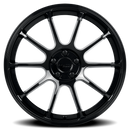18x8 Katana KR07 Gloss Black 5x112 ET40 CB66.6 Wheel
