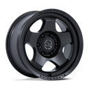 17X9 Black Rhino BR031 Sol Matte Black 6X135 ET12 CB87.1 Wheel Rim