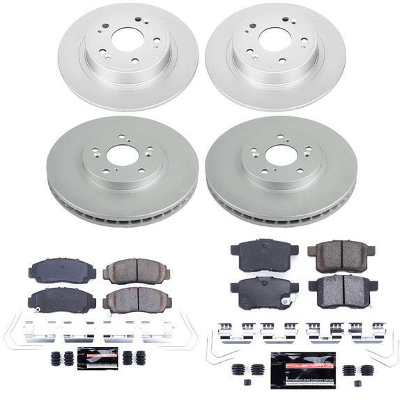 Z23 Daily Driver Premium Carbon-Fiber Ceramic Brake Pad and Fully Coated Rotor K