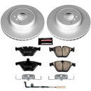 PowerStop Genuine Geomet Coated Rotor and Carbon-Fiber Ceramic Brake Pad Kit