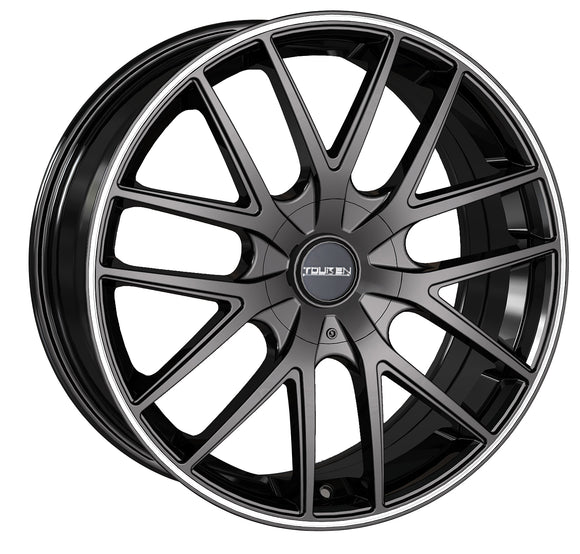 16x7 Touren TR60 (3260) Black Wheel/Rim 4x100 4-100 16-7 ET42