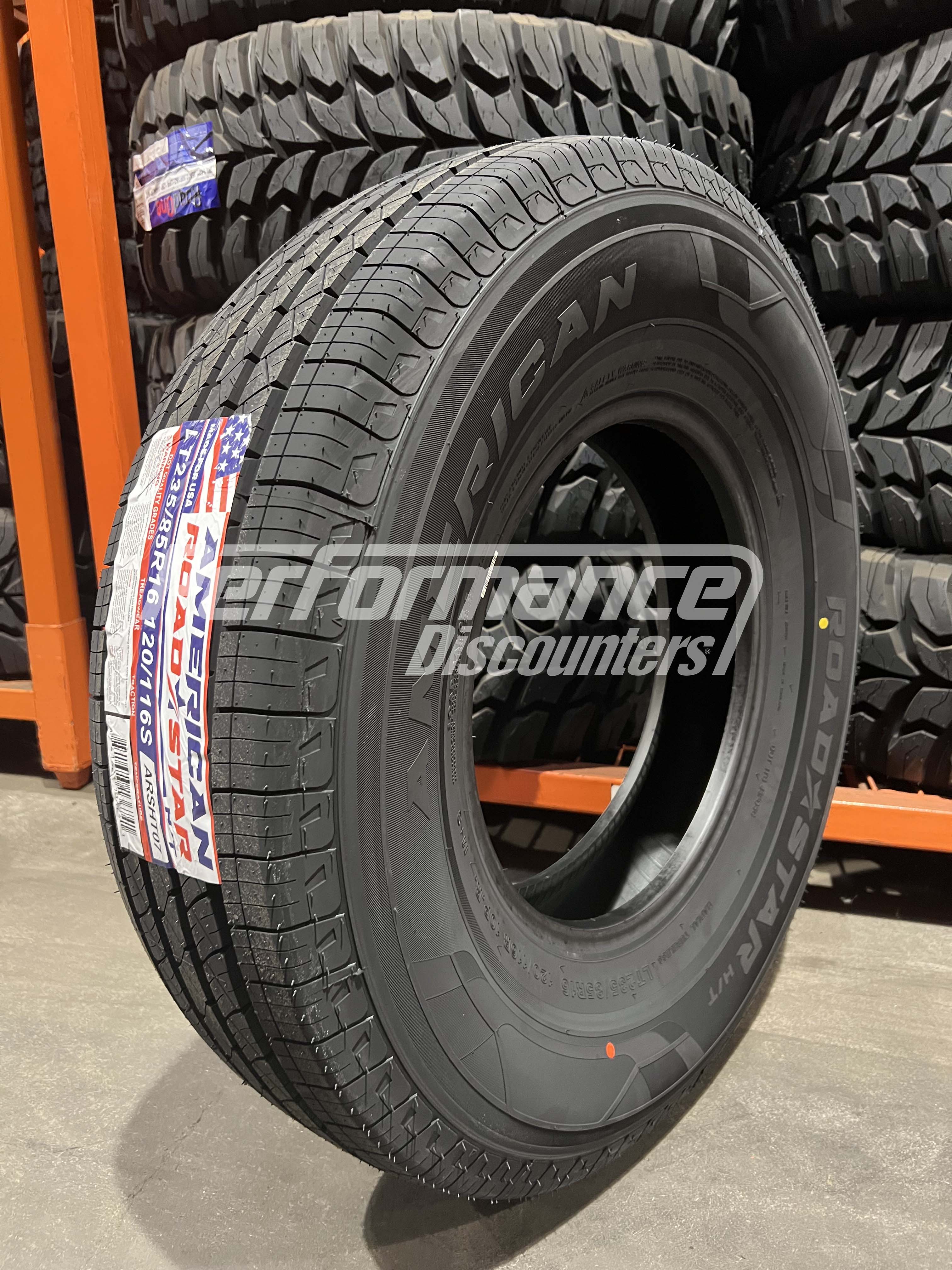 American Roadstar H/T Tire(s) 235/85R16 120R LRE BSW 235 85 16 2358516