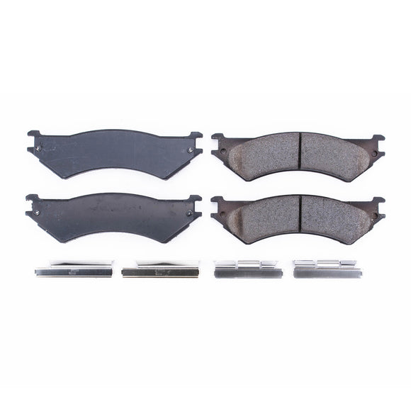 PowerStop Z17 Evolution Ceramic Brake Pads With Hardware