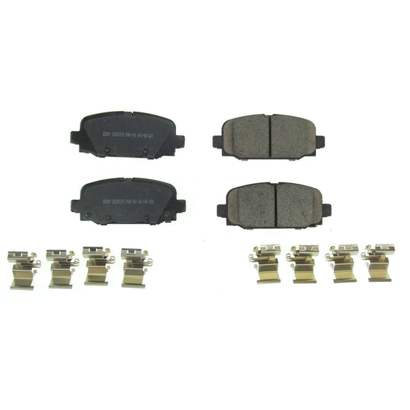 PowerStop Z17 Evolution Ceramic Brake Pads With Hardware