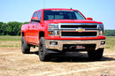 Rough Country 2" Leveling Kit Aluminum Red For Chevy GMC 1500 07-20