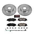 PowerStop Z23 Daily Driver Carbon-Fiber Ceramic Brake Pad and Drilled & Slotted