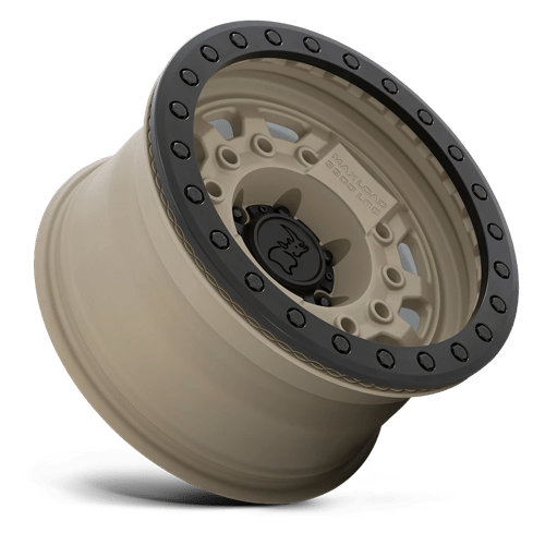17X8.5 Black Rhino AVENGER Beadlock D-SAND BLK-HDW 6X139.7 ET-30 wheel/rim