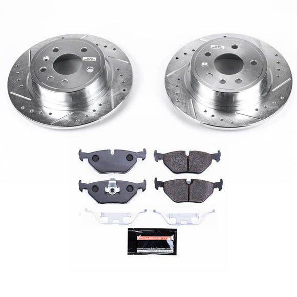 PowerStop Track Day High-Performance Brake Pad and Rotor Kit