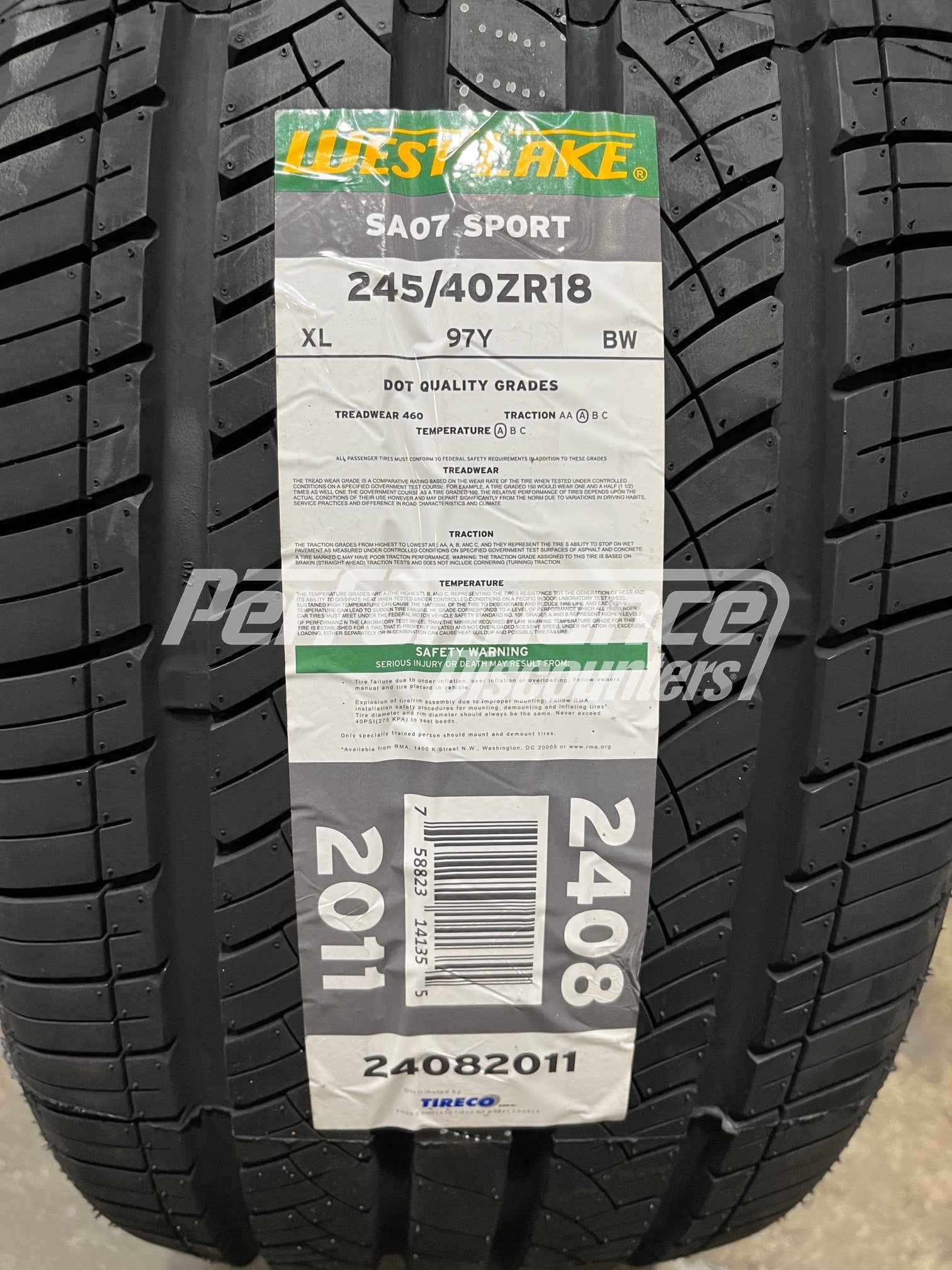 Westlake SA07 Tire(s) 245/40R18 245/40-18 40R R18 2454018