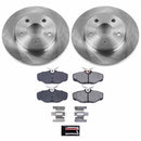 PowerStop OE Stock Replacement Low-Dust Ceramic Brake Pad and Rotor Kit
