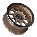 20x9 Lock Off-Road .50 CAL Bronze Black Ring 6x139.7 6x5.5 ET-12 Wheel-1