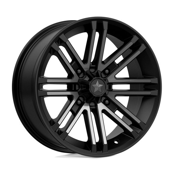 16X7 MSA Offroad Rogue Satin Black Titanium Tint 4x156 M40-06756