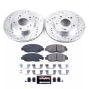 PowerStop Z23 Daily Driver Carbon-Fiber Ceramic Brake Pad and Drilled & Slotted