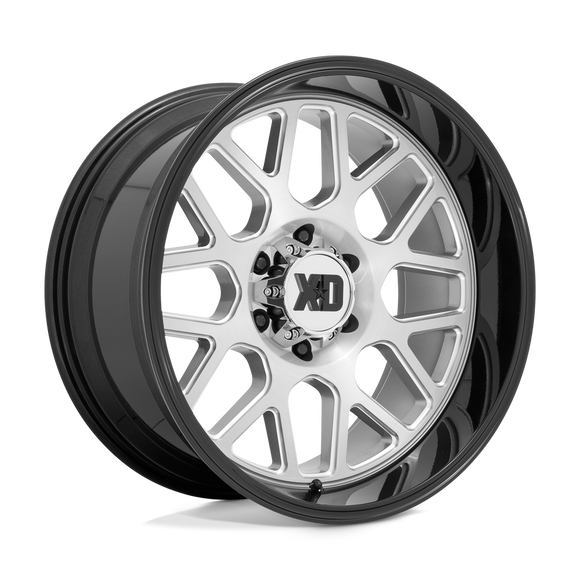 20X10 XD XD849 Grenade 2 BRUSH-MILL BLK-LP 6X135 ET-18 wheel/rim
