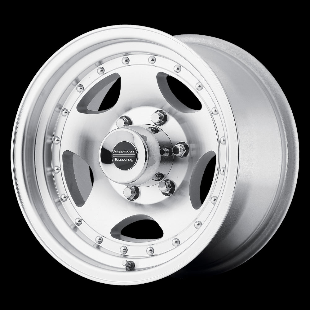 16x8 American Racing AR23 Machined Wheel/Rim 6x139.7 16-8 6-139.7 ET0 - 0