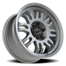18x9 Vision 409 Inferno Gray Wheel 6x135 ET12 CB87.1