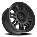 18x8.5 Vision 409 Inferno Satin Black 6x114.3 6x4.5 ET0 Wheel Rim
