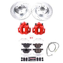 PowerStop Z23 Daily Driver Carbon-Fiber Ceramic Pads Drilled & Slotted Rotor & C