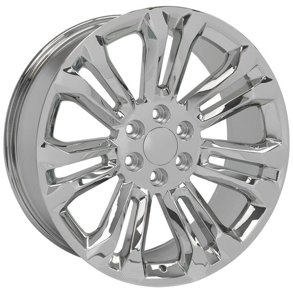 22" Replica CV43 fits Chevrolet Silverado 22x9 Chrome
