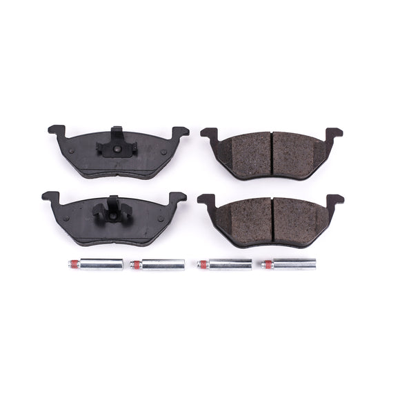 PowerStop Z17 Evolution Ceramic Brake Pads With Hardware