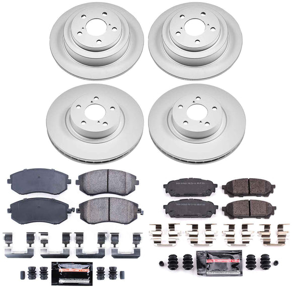 Z23 Daily Driver Premium Carbon-Fiber Ceramic Brake Pad and Fully Coated Rotor K