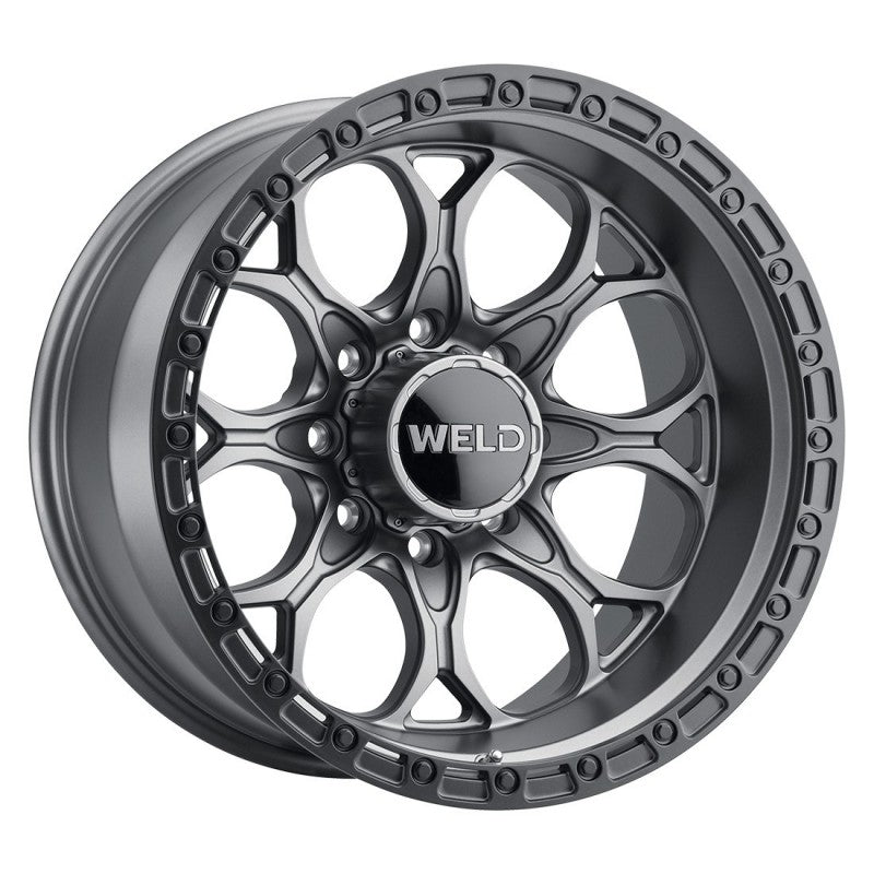 20x9 WELD Off-Road Ledge Eight Gunmetal Black 8x180 ET0 CB124.3 Wheel Rim