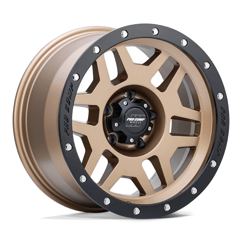 17X9 Pro Comp Alloys PA41 Phaser Matte Black 6x139.7 ET-6 Wheel Rim