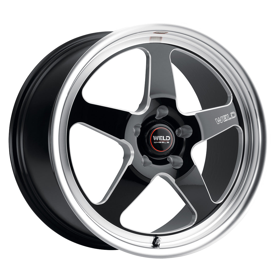 19x9 WELD Performance Ventura Gloss Black Milled 5x120 ET38 Wheel Rim