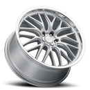 18x8 Voxx Masi Silver Mirror Mach Lip 5x114.3 ET45 wheel/rim-2