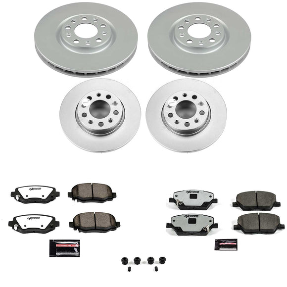 Z36 Truck & Tow Premium Carbon-Fiber Ceramic Brake Pad and Fully Coated Rotor Ki