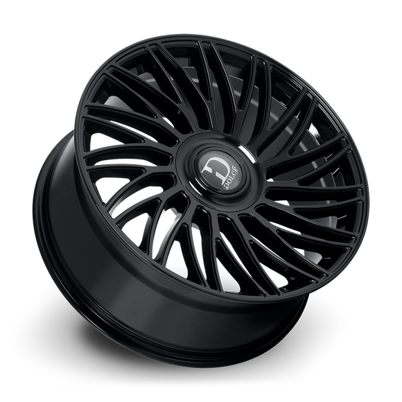 22x9.5 Dolce SESTO Glossy Black Wheel 6x135 ET18 CB106.2