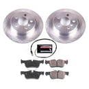 PowerStop OE Stock Replacement Low-Dust Ceramic Brake Pad and Rotor Kit