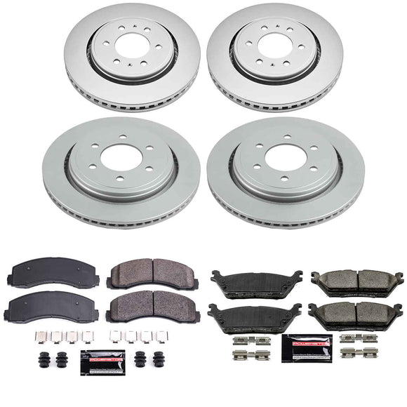 Z23 Daily Driver Premium Carbon-Fiber Ceramic Brake Pad and Fully Coated Rotor K
